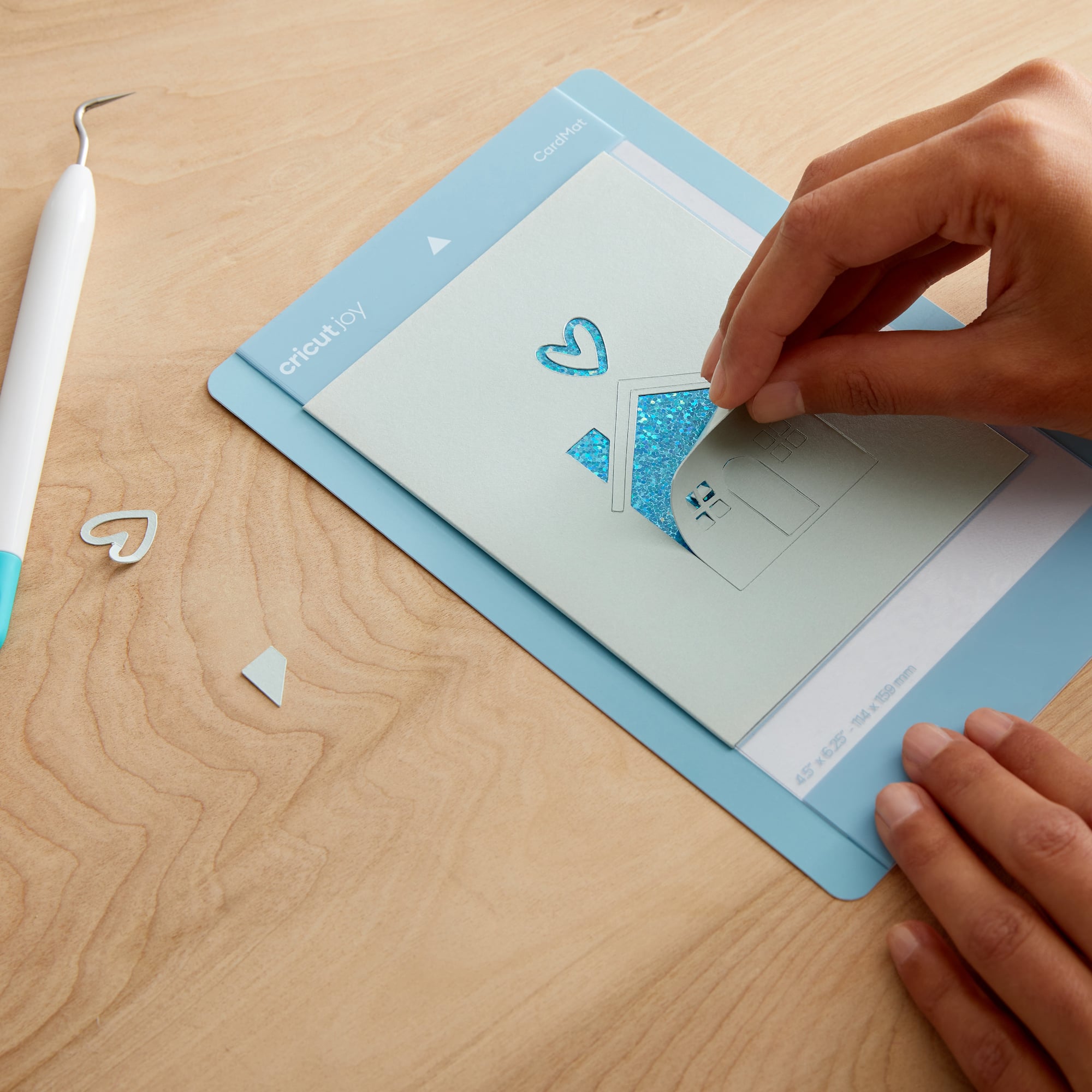 Cricut Joy™ Cutaway Cards, Spring Rain Sampler